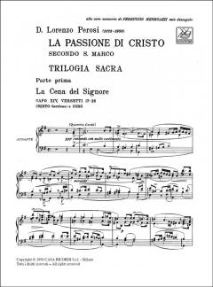 Passione Di Cristo Secondo S. Marco (L. Perosi) 