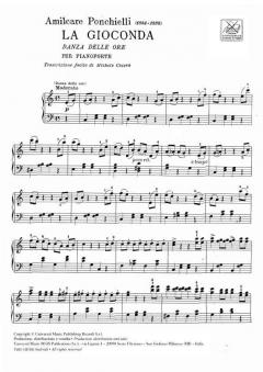 Danza Delle Ore Dall'Opera La Gioconda von Amilcare Ponchielli 