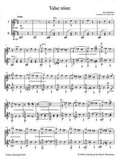 Valse triste von Jean Sibelius 