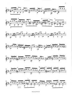 Partita in c-Moll BWV 997 von J.S. Bach 