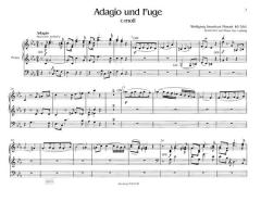 Adagio und Fuge c-moll KV 546 von Wolfgang Amadeus Mozart 