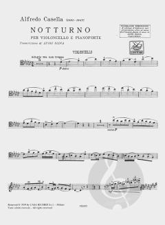 Notturno e Tarantella von Alfredo Casella im Alle Noten Shop kaufen