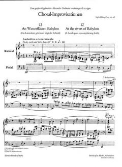66 Choral-Improvisationen op. 65 Heft 2 von Sigfrid Karg-Elert 