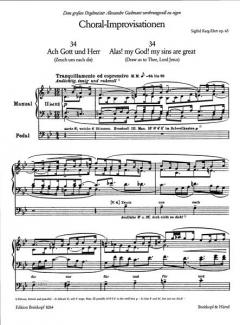 66 Choral-Improvisationen op. 65 Heft 4 von Sigfrid Karg-Elert 