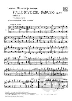 Sulle Rive Del Danubio Op.314 / An der schönen blauen Donau Op. 314 von Josef Strauss 