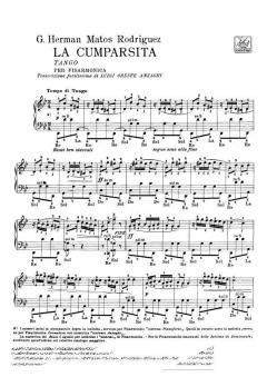 Cumparsita (Anzaghi) von Rodriguez Matos 
