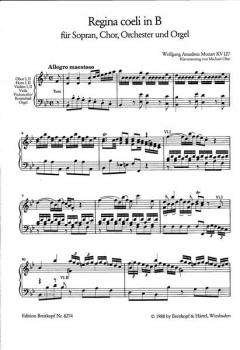 Regina coeli B-Dur KV 127 (W.A. Mozart) 