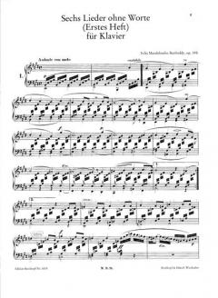 Sämtliche Werke für Klavier zu zwei Händen Band 4 von Felix Mendelssohn Bartholdy im Alle Noten Shop kaufen