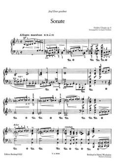 Sonaten von Frédéric Chopin 