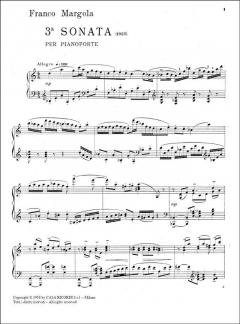 Terza Sonata von Franco Margola 