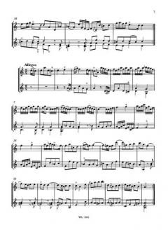 6 Sonaten op. 51 Heft 2 (Joseph Bodin de Boismortier) 