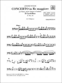 Concerto Op. X No. 3 RV 428- F.VI/14 (Antonio Vivaldi) 