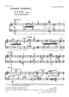 Iter Per Pianoforte von Armando Gentilucci 