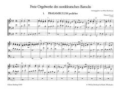 Freie Orgelwerke des norddeutschen Barocks von Klaus Beckmann im Alle Noten Shop kaufen