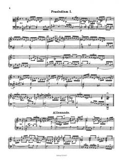 Sämtliche Werke für Tasteninstrument von E. von Werra 