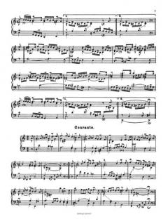 Sämtliche Werke für Tasteninstrument von E. von Werra 