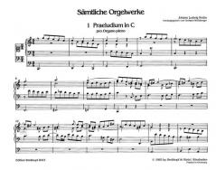 Sämtliche Orgelwerke Band 2 von Johann Ludwig Krebs im Alle Noten Shop kaufen