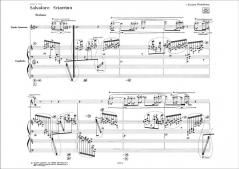 Siciliano per Flauto e Cembalo von Salvatore Sciarrino 