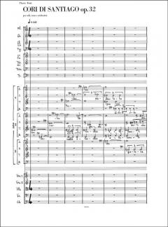 Cori Di Santiago per Soli, Coro e Orchestra Op. 32 von F. Testi im Alle Noten Shop kaufen (Partitur)