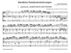 Sämtliche Motetten-Kolorierungen von Heinrich Scheidemann 