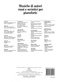 Canzoni e Danze Popolari Sovietiche Per Pianoforte 