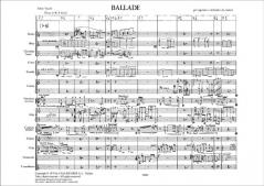 Ballade per Soprano e Orchestra da Camera von F. Vacchi 