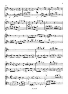Grand Duo aus KV 309 und 264 von Wolfgang Amadeus Mozart 