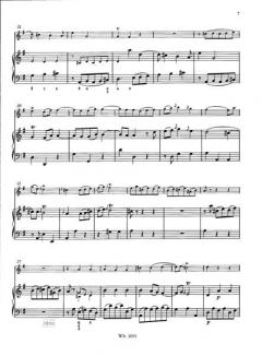 4 Sonaten Heft 2 von Carl Philipp Emanuel Bach 