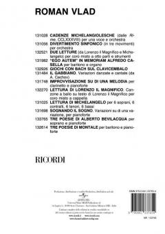 3 Poesie Di Alberto Bevilacqua von Roman Vlad 