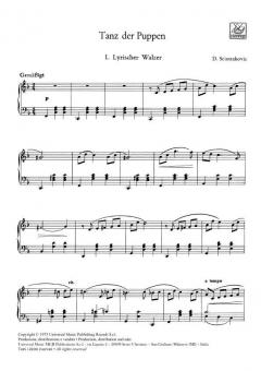 Danza Delle Bambole Per Pianoforte von Dmitri Schostakowitsch 