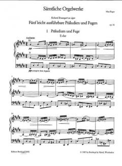 Sämtliche Orgelwerke in 7 Bänden Band 2 von Max Reger im Alle Noten Shop kaufen