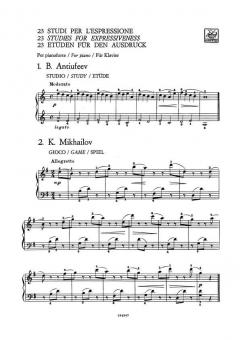 23 Studi per l'Esspressione di Autori Russi 