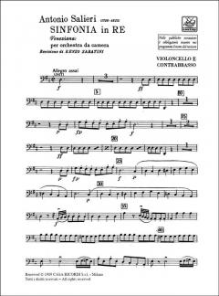 Sinfonia per Orchestra da Camera In Re 'Veneziana' von Antonio Salieri im Alle Noten Shop kaufen (Stimmensatz)