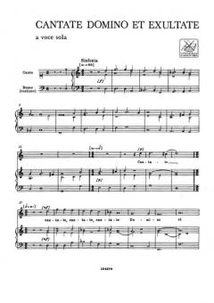 6 Pezzi Vocali Sacri 1 von Francesco Cavalli 