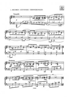 4 Pezzi Op.4 per Pianoforte von Sergei Sergejewitsch Prokofjew 