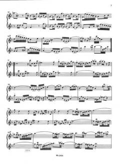 6 Duette Heft 2 von Wilhelm Friedemann Bach 
