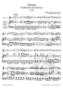 Klarinettenkonzert A-Dur KV 622 von Wolfgang Amadeus Mozart 