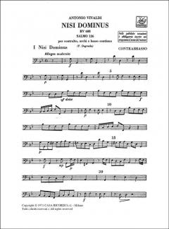 Nisi Dominus RV 608 Salmo 126 per C. e Orchestra von Antonio Vivaldi im Alle Noten Shop kaufen (Stimmensatz)