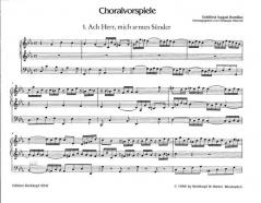 Choralvorspiele von Gottfried August Homilius 