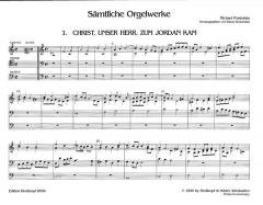 Sämtliche Orgelwerke von Michael Praetorius im Alle Noten Shop kaufen