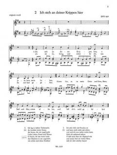 Ausgewählte Lieder aus Schemellis Gesangbuch von Johann Sebastian Bach 