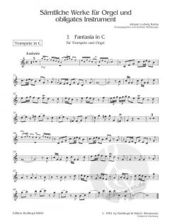 Sämtliche Werke (Johann Ludwig Krebs) 