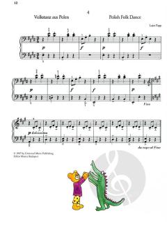 Das vierhändige Tastenkrokodil 