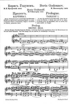 Boris Godunow (Modest Mussorgski) 