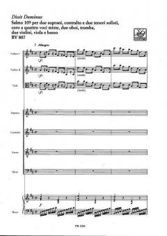 Dixit Dominus Salmo 109 RV 807 (Antonio Vivaldi) 