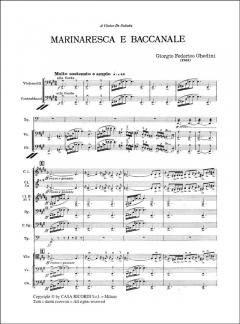 Marinaresca e Baccanale von Giorgio Federico Ghedini 