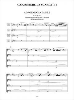 Canzoniere Da Scarlatti (Salvatore Sciarrino) 