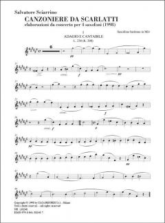 Canzoniere Da Scarlatti (Salvatore Sciarrino) 