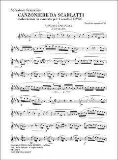 Canzoniere Da Scarlatti (Salvatore Sciarrino) 