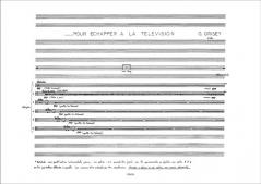 Manifestations ... Pour Echapper a La Television P von Gérard Grisey 